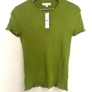 J. Crew Women’s Short Sleeve Tee in August Peridot